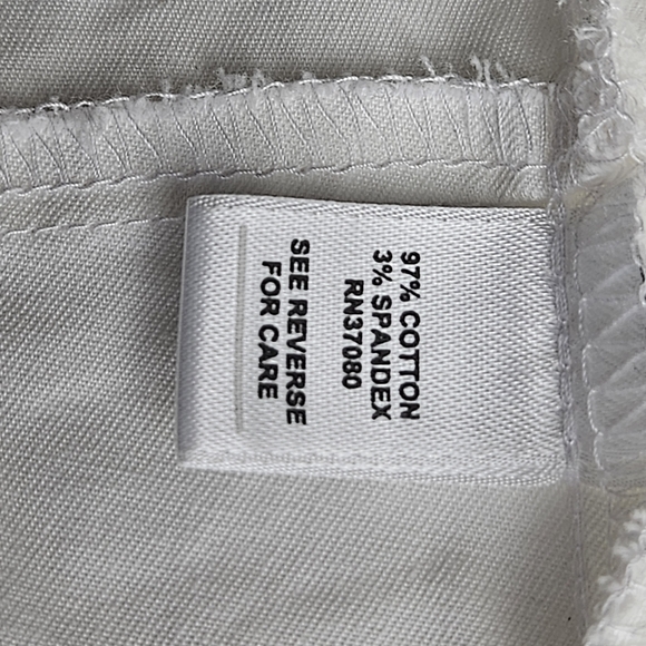 CATO Women Button Holes White and Black Crop Jacket Size Large - Picture 7 of 9